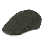 DTC2-C022M Men's Handcrafted Donegal Tweed Driving Cap Creative Irish Gift