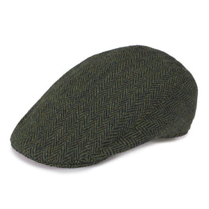 DTC2-C022M Men's Handcrafted Donegal Tweed Driving Cap Creative Irish Gift