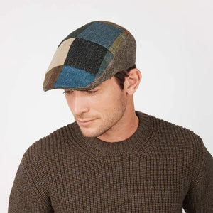 Men's Handcrafted Donegal Tweed Driving Cap