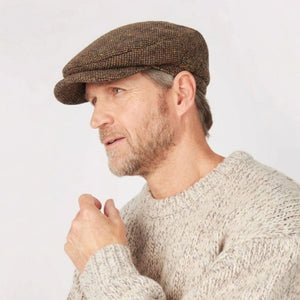 Irish & Scottish Tweed Driving Cap