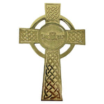 Brass Claddagh Celtic Cross Creative Irish Gift