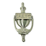 Antique Irish Failte Door Knocker -   Satin Nickel Creative Irish Gifts