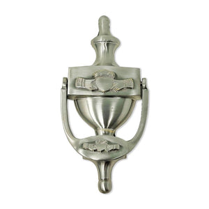 Irish Claddagh Brass Door Knocker- Satin Nickel Creative Irish Gifts