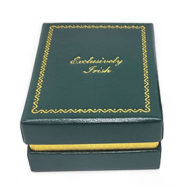 EI-JL-Set66 Sterling Silver Celtic Knot Ankle Bracelet Box Creative Irish gift