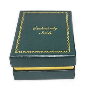 EI-JL-Set66 Sterling Silver Celtic Knot Ankle Bracelet Box Creative Irish gift