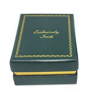 EI-JL-Set69 Silver Claddagh Ankle Bracelet Box Creative Irish gift