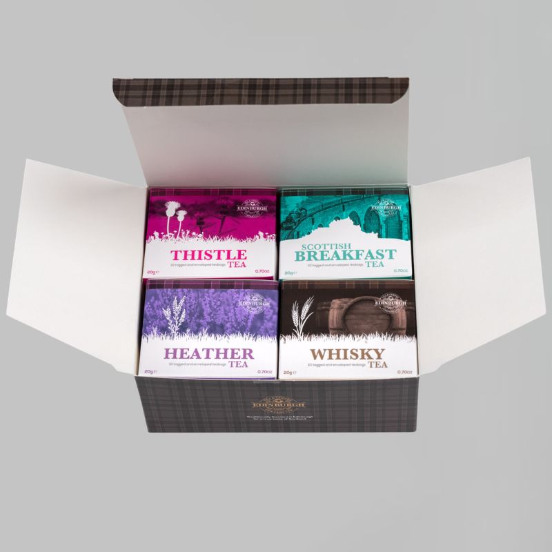 Traditional Scottish Black Tea Blends set of 4 Creative Irish Gift