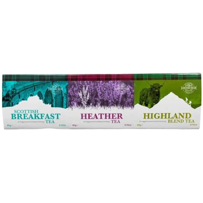 Authentic Scottish Black Tea Set of 3 Blends Creative Irish Gift