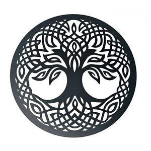 Tree of Life Wall Hanger, Black Metal Creative Irish Gifts