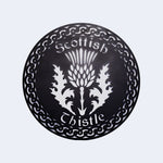 Scottish Thistle Wall Hanger, Black Creative Irish Gifts
