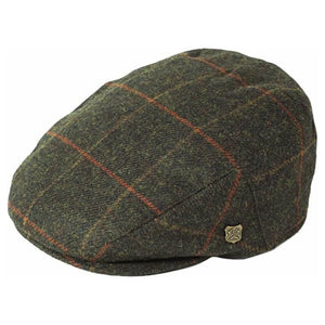 Scotland Wool Tweed Flat Cap Green Creative Irish Gift