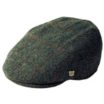 Handwoven Harris Tweed Scottish Flat Cap Grey Creative Irish Gift