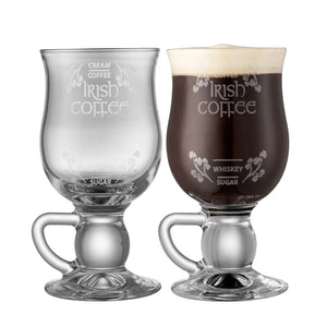 G200032 Irish Cream Coffee Mugs with Engraved Recipe Creative Irish gift.com