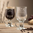 G200032 Irish Cream Coffee Mugs with Engraved Recipe Creative Irish gift