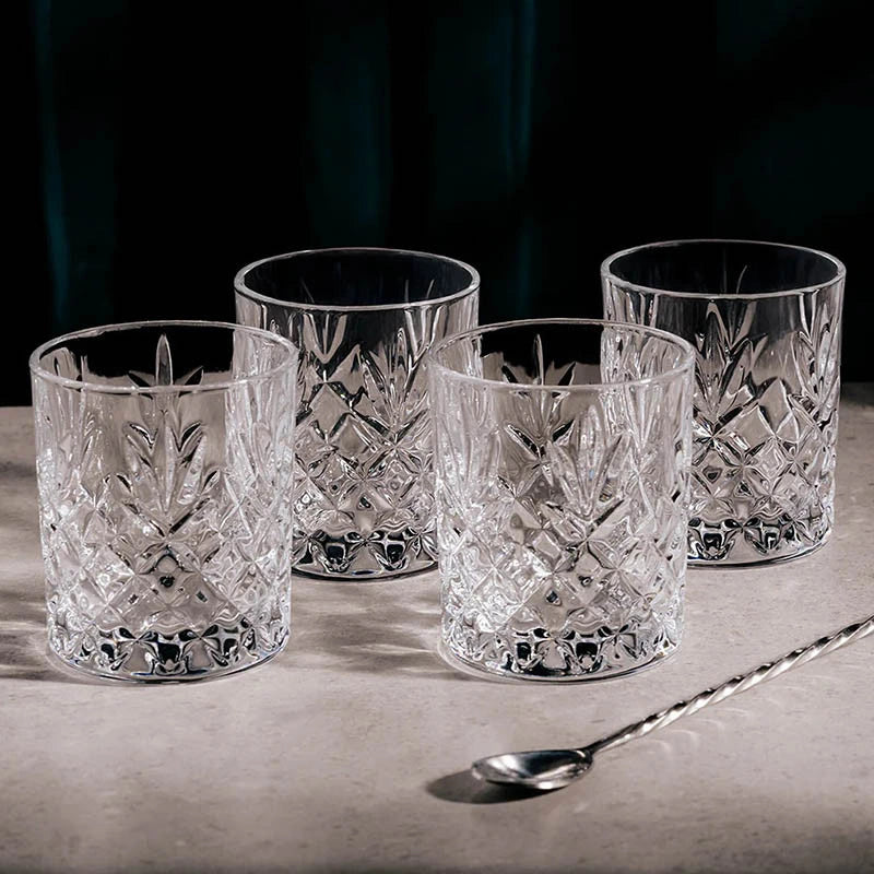 G25180 Galway Crystal Irish Decanter and Glasses Set 4 glases  Creative Irish Gifts