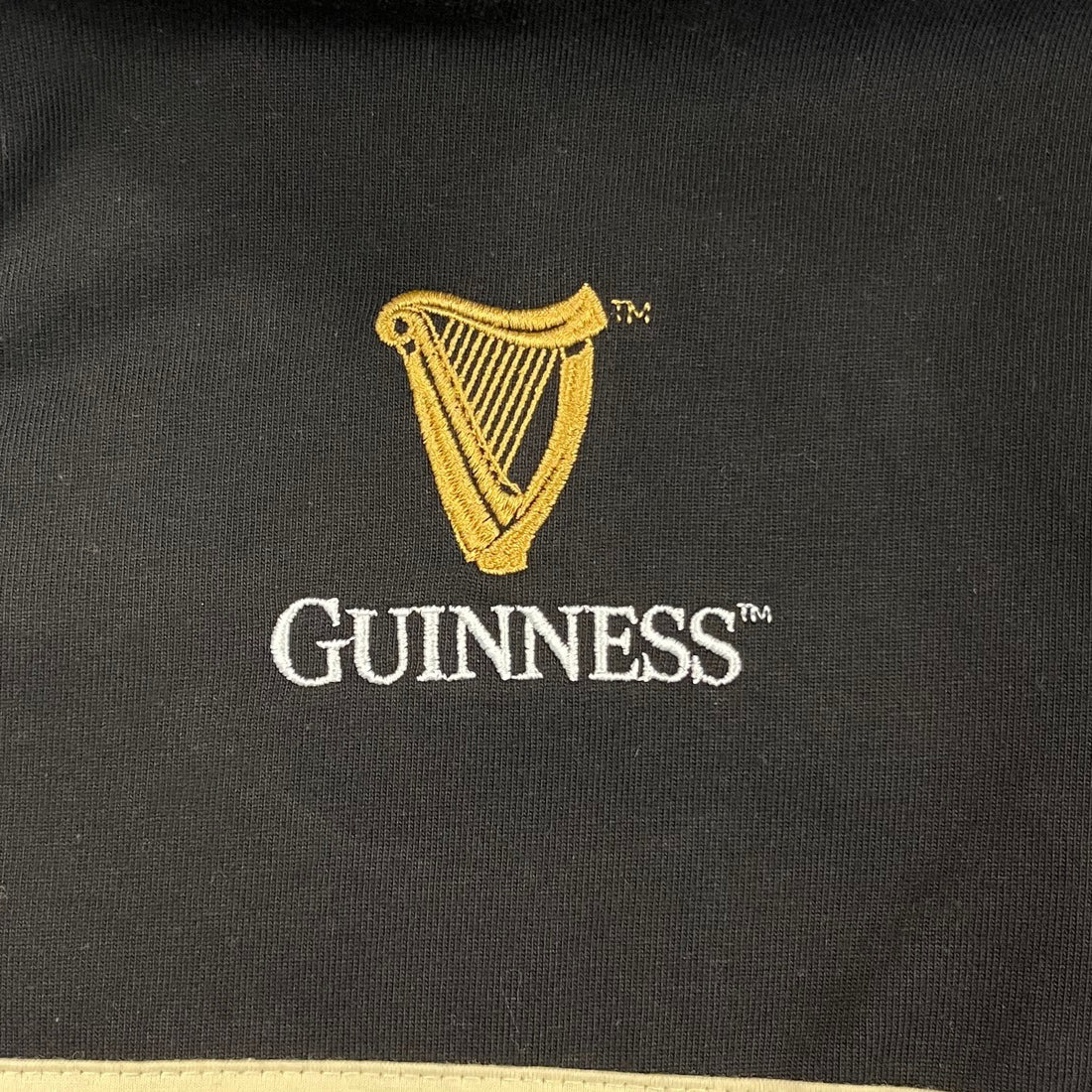 G3079 Long Sleeve Guinness Embroidery Rugby Shirt Creative Irish Gifts Embroidery

