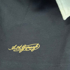 G3079 Long Sleeve Guinness Embroidery Rugby Shirt Creative Irish Gifts Embroidery
