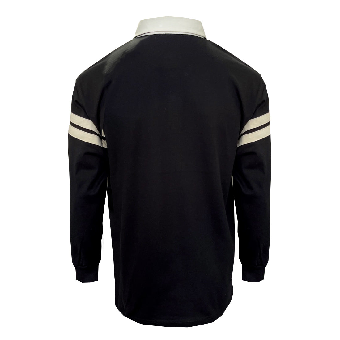 G3079 Long Sleeve Guinness Embroidery Rugby Shirt Creative Irish Gifts Back View
