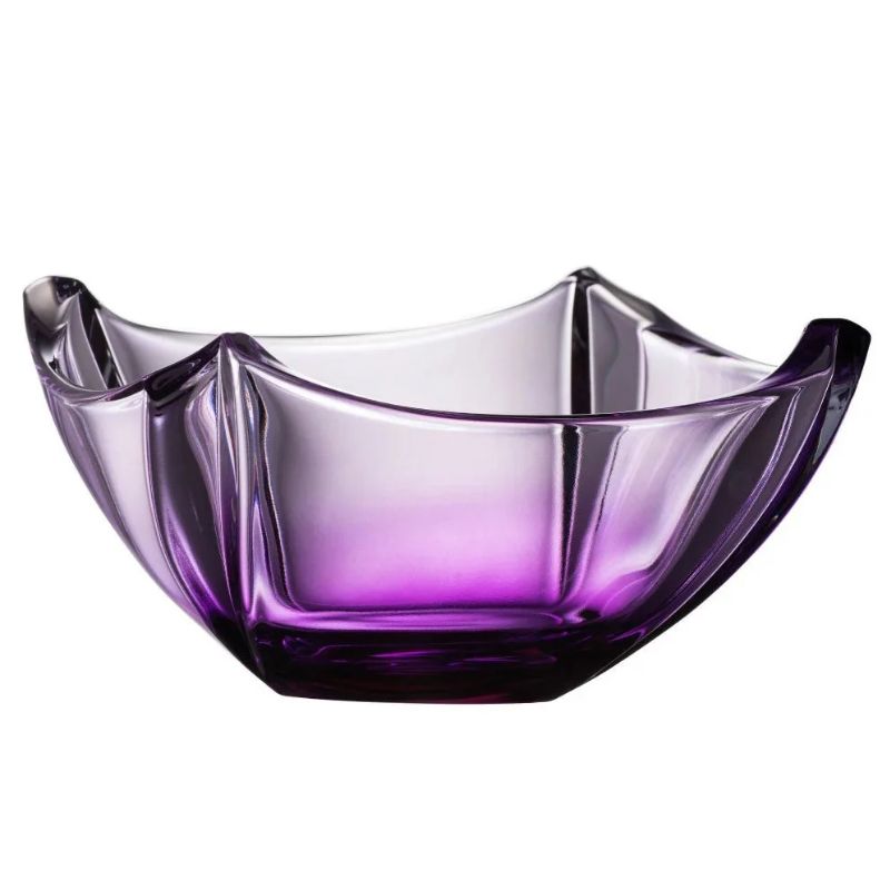 Galway Crystal Amethyst Irish Bowl Creative Irish Gifts