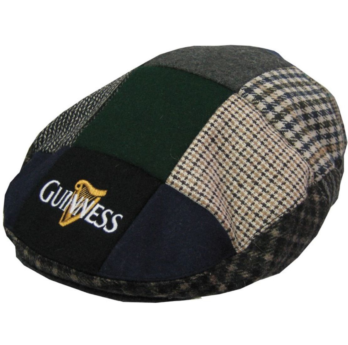 Authentic Guinness Patchwork Irish Flat Cap Creative Irish Gift