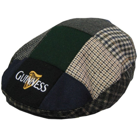 Authentic Guinness Patchwork Irish Flat Cap Creative Irish Gift
