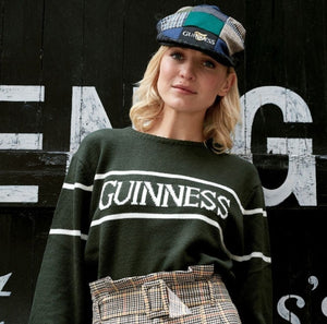 Authentic Guinness Patchwork Irish Flat Cap Lifestyle Creative Irish Gift