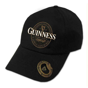 G6153 Guinness Logo Baseball Cap with Bottle Opener Creative Irish Gifts
