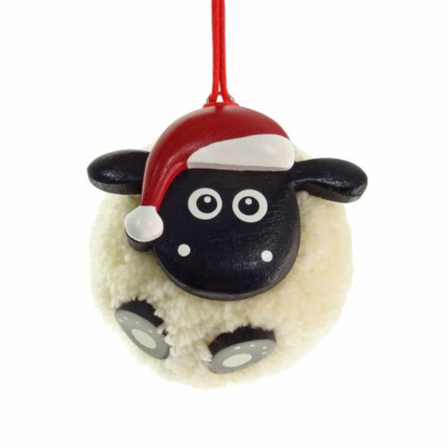 GA-AP1617 Plushy Irish Sheep Christmas Ornament Creative Irish Gifts
