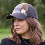 Handwoven Scottish Harris Tweed Baseball Cap Creative Irish Gift