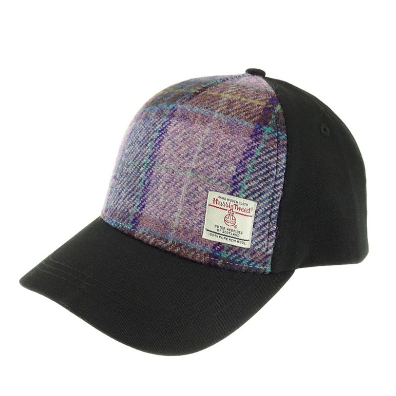 Handwoven Scottish Harris Tweed Baseball Cap Creative Irish Gift