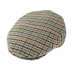 Men's Harris Tweed Plaid Flat Cap Tweed 3 Creative Irish Gifts