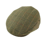 Wool Tweed Chequered Scottish Flat Cap Tweed 2 Creative Irish Gifts