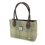 Scottish Tartan Harris Tweed Tote Bag - Beige Creative Irish Gifts