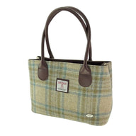 Scottish Tartan Harris Tweed Tote Bag - Beige Creative Irish Gifts