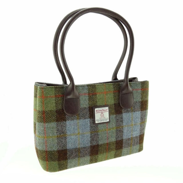 Scottish Tartan Harris Tweed Tote Bag Macleod Creative Irish Gifts
