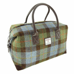 Scottish Tartan Harris Tweed Overnight Bag Macleod Creative Irish Gifts