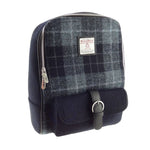 Tartan Harris Tweed Naver Backpack - Creative Irish Gifts