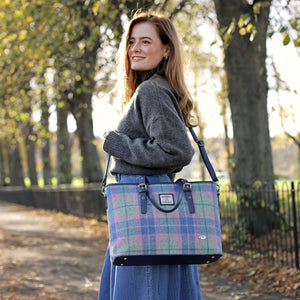  Ladies Harris Tweed Large Shoulder Bag,  Creative Irish Gift