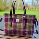  Ladies Harris Tweed Large Shoulder Bag,  Heather Creative Irish Gift