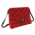 Harris Tweed Shoulder Torridon Bag Red Creative Irish Gifts