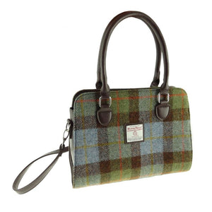 Handmade Harris Tweed Plaid Tote Bag Macleod Creative Irish Gifts