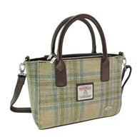Ladies Harris Tweed Mini Bag Beige Creative Irish Gifts 