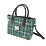 Ladies Harris Tweed Mini Bag Duck Egg Creative Irish Gifts 