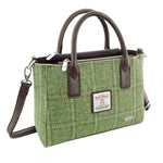 Ladies Harris Tweed Mini Bag Green Creative Irish Gifts 