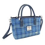 Ladies Harris Tweed Mini Bag Light Blue Creative Irish Gifts 