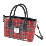 Ladies Harris Tweed Mini Bag Red Creative Irish Gifts 