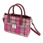 Ladies Harris Tweed Mini Bag Vibrant Pink Creative Irish Gifts 
