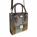 Handwoven Harris Tweed Tall Tote Bag Macleod Creative Irish Gifts