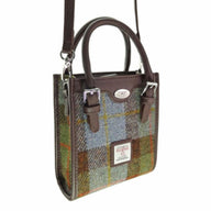 Handwoven Harris Tweed Tall Tote Bag Macleod Creative Irish Gifts