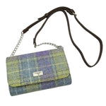 Women's Harris Tweed Wallet Shoulder Bag Creative Irish Gifts